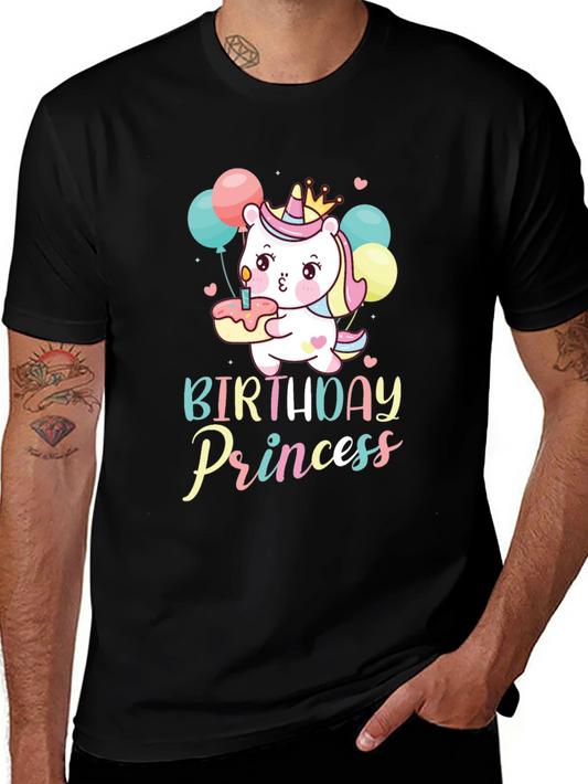 Birthday Princess Unicorn T-Shirt