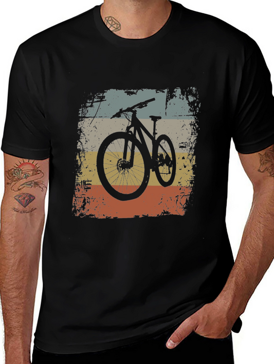 Vintage Bike Graphic T-Shirt - Retro Cycling Tee