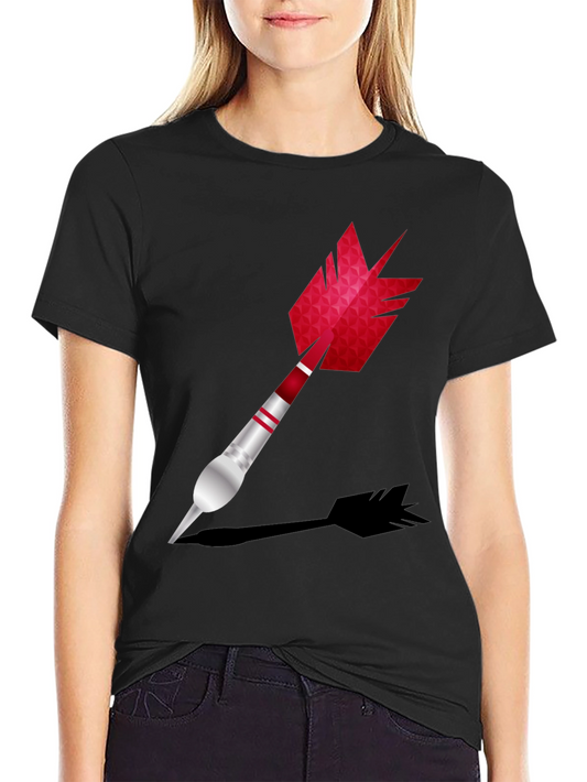 Darts Graphic Tee - Black Short Sleeve Shirt