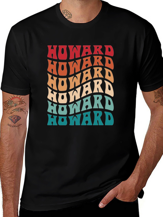 Retro Howard Wave T-Shirt - Cool Vintage Style