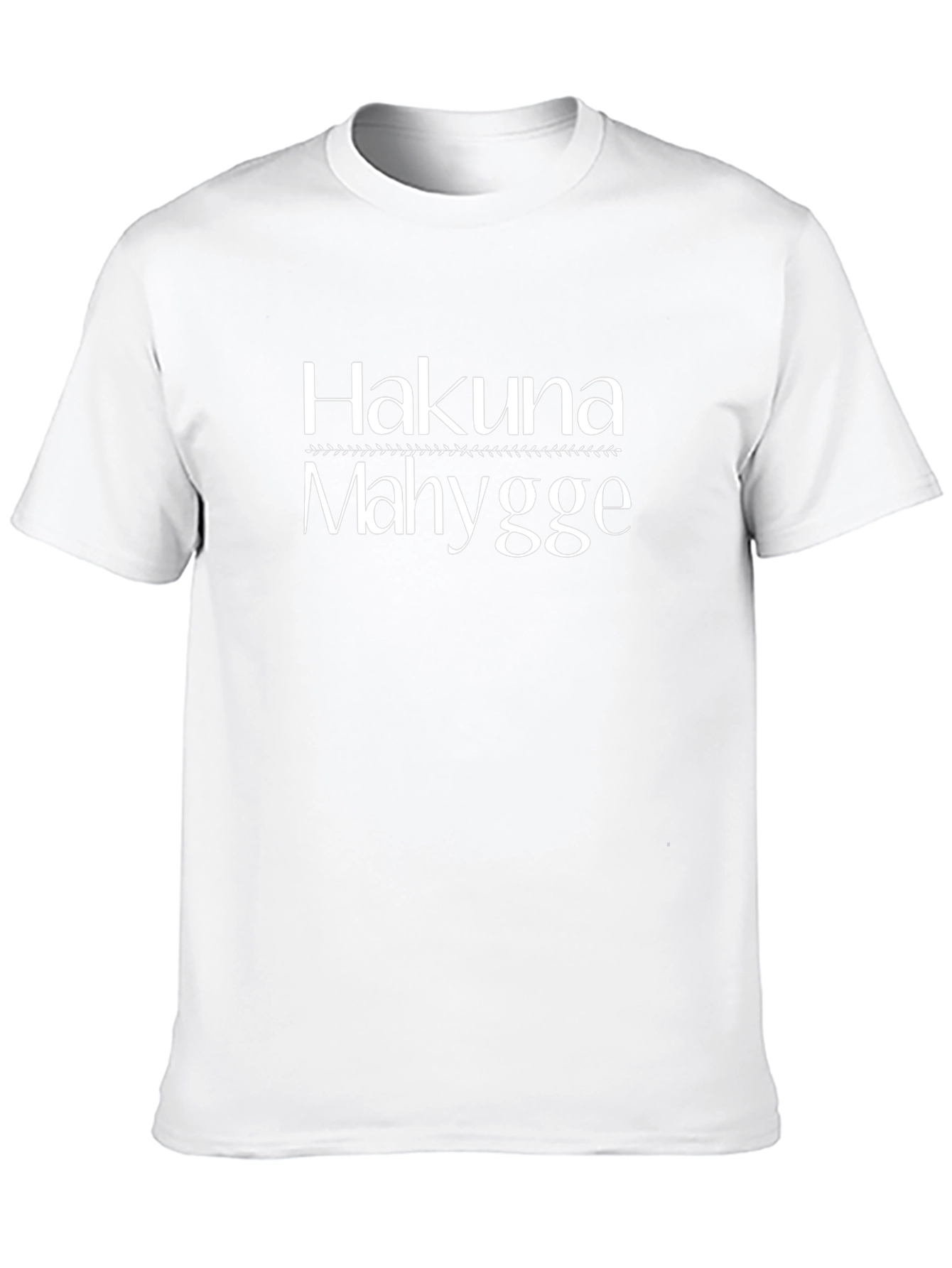 Hakuna Mahygge Black Graphic T-Shirt