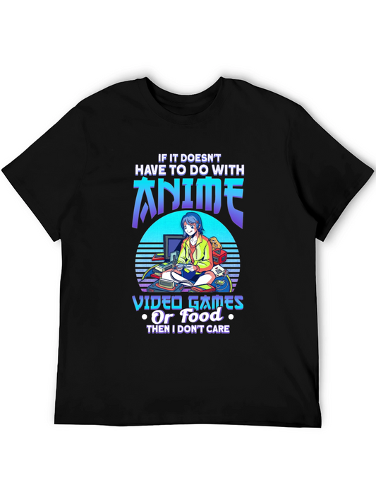 Anime Video Games & Food T-Shirt