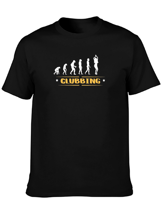 Clubbing Evolution Graphic T-Shirt