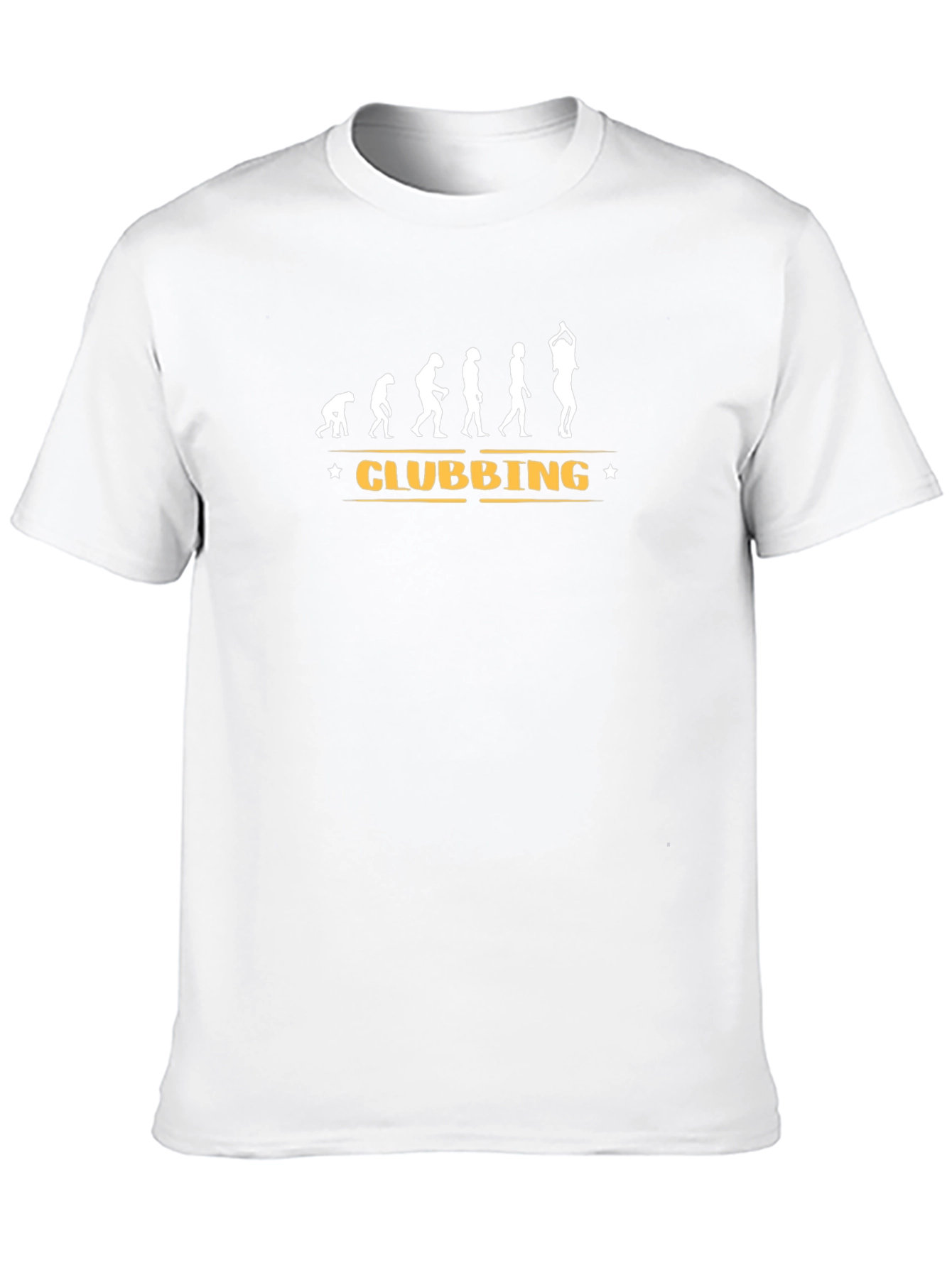Clubbing Evolution Graphic T-Shirt