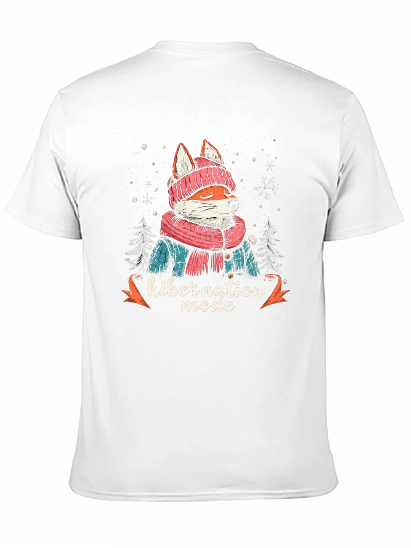 Hibernation Mode Fox Graphic Tee