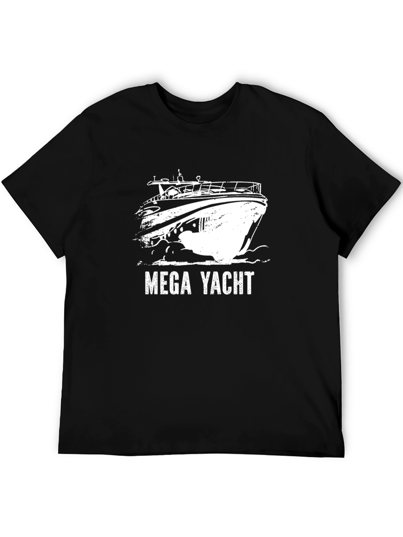 Mega Yacht Graphic T-Shirt - Stylish Boating Tee