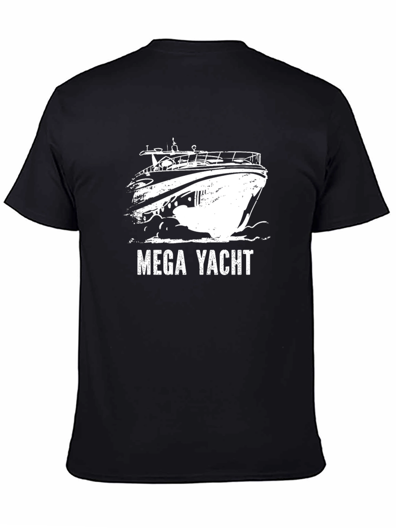 Mega Yacht Graphic T-Shirt - Stylish Boating Tee