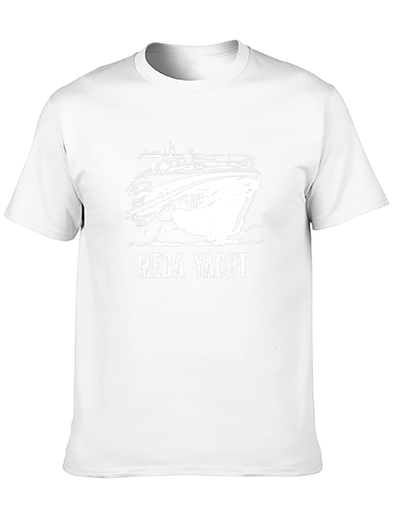 Mega Yacht Graphic T-Shirt - Stylish Boating Tee