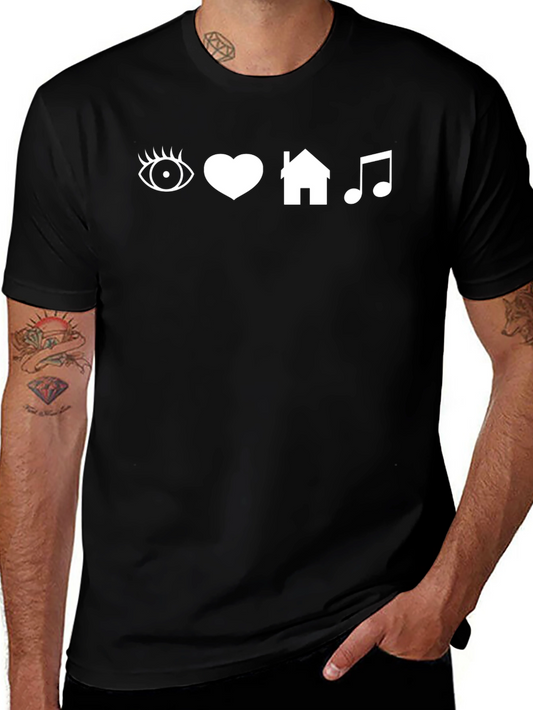 Eye Heart House Music T-Shirt