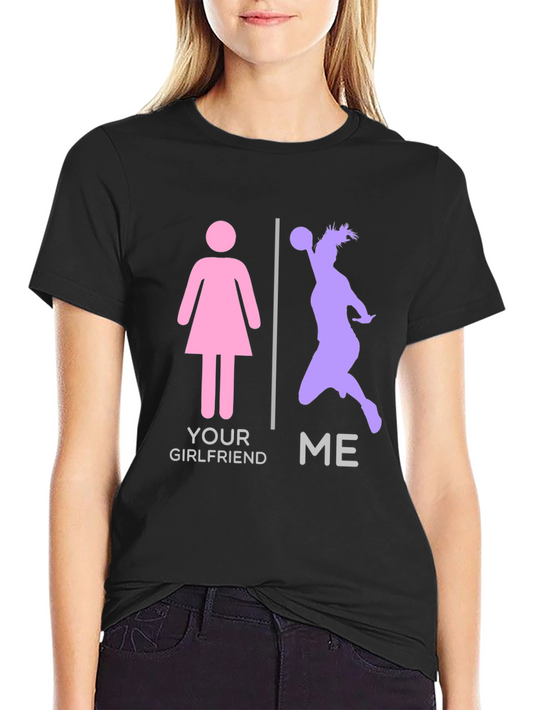 Funny Volleyball Girlfriend T-Shirt