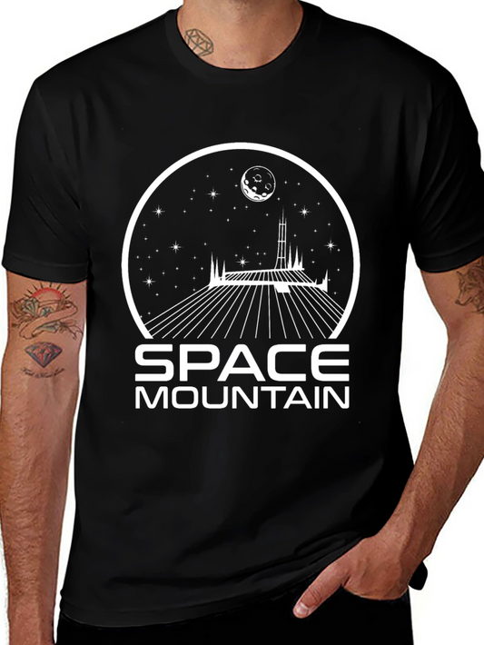 Space Mountain T-Shirt: Retro Ride Design
