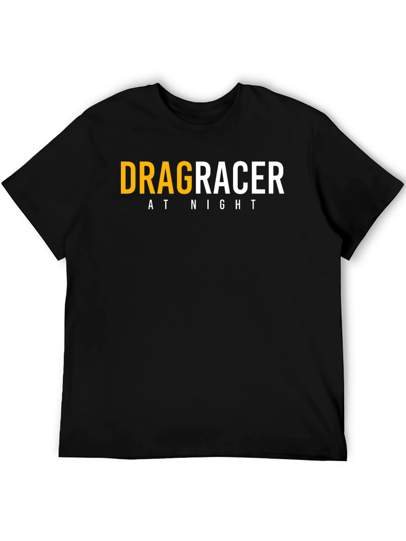 Drag Racer at Night Graphic T-Shirt