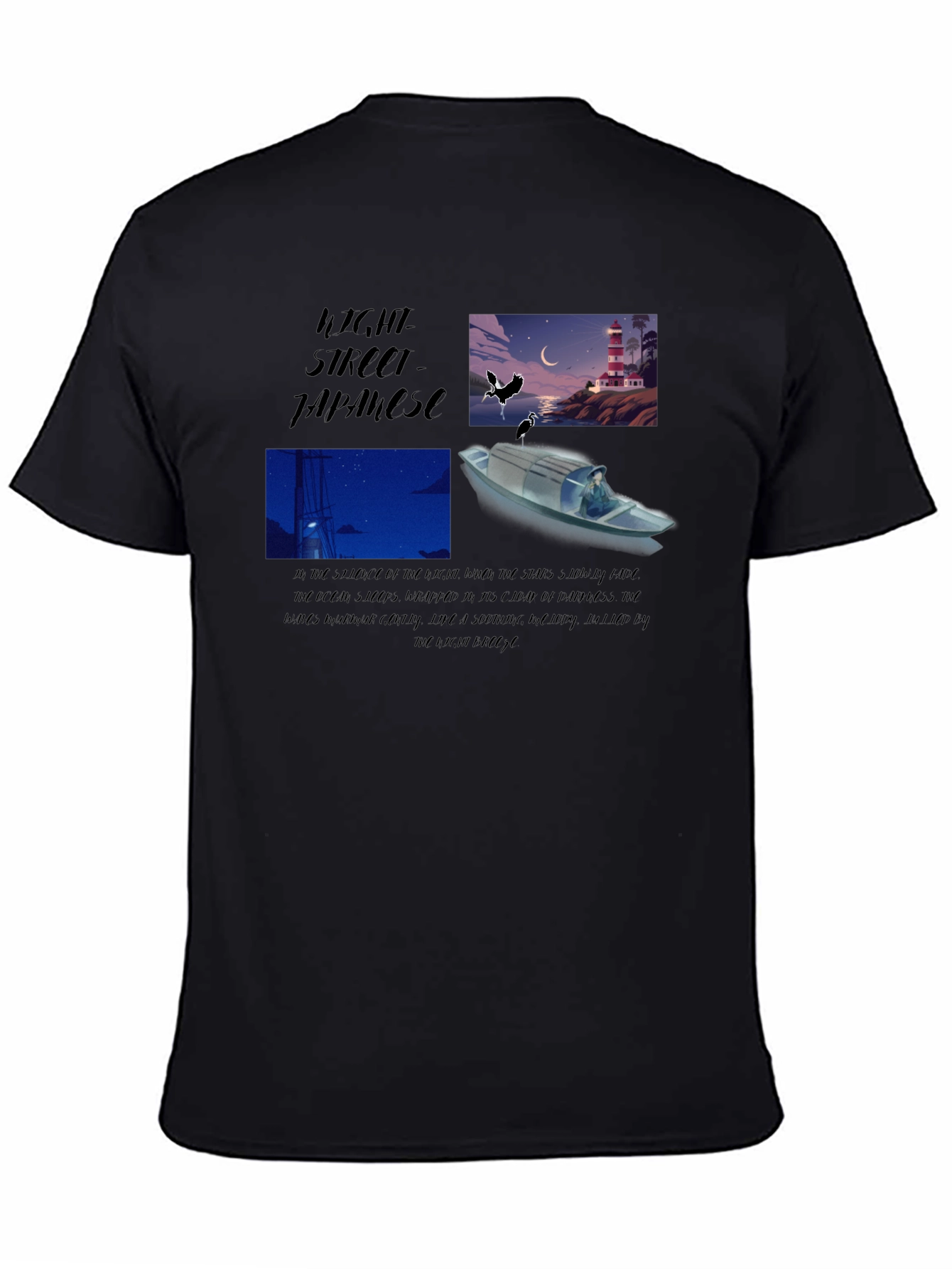 Japanese Night Street T-Shirt