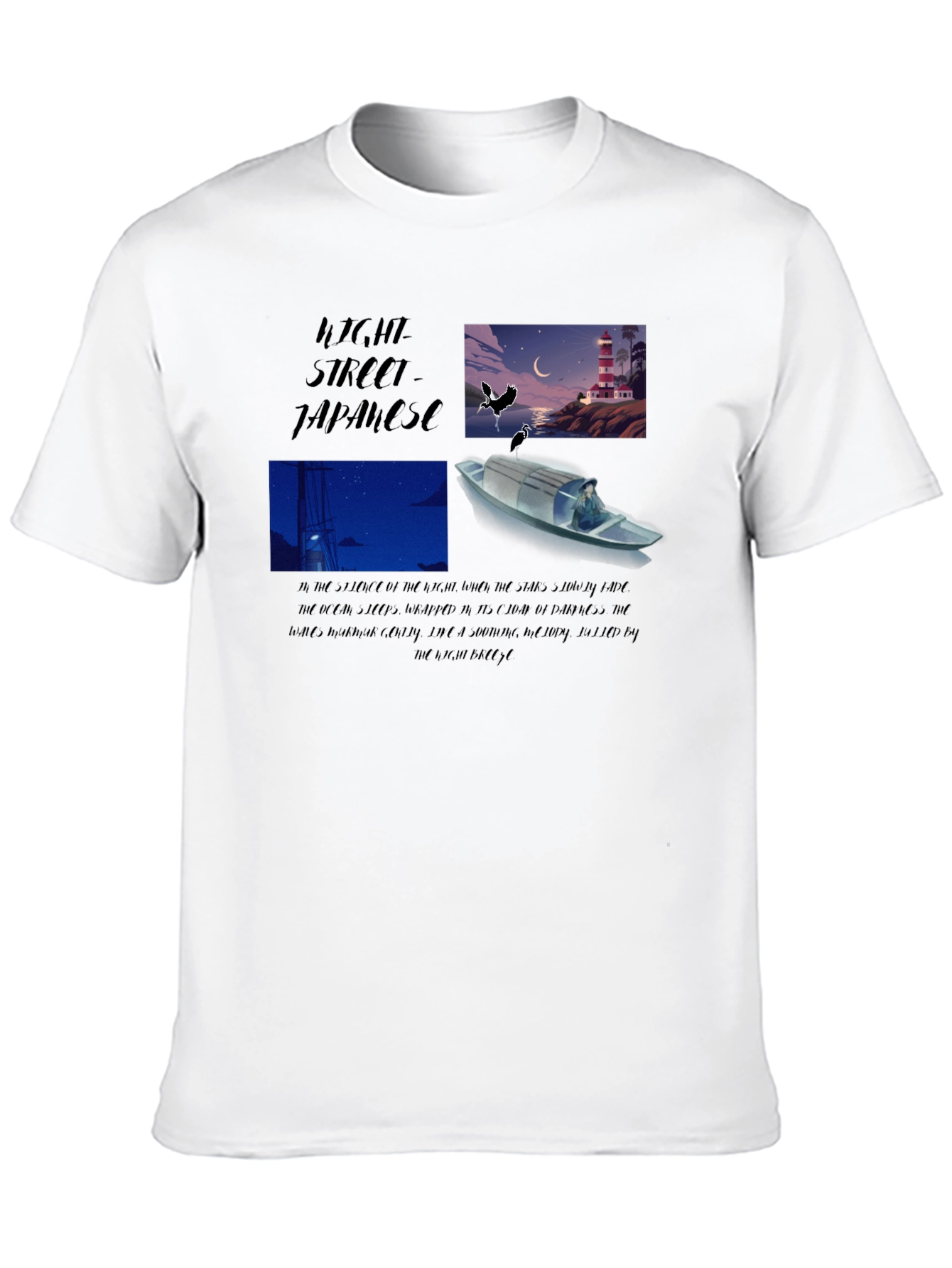 Japanese Night Street T-Shirt