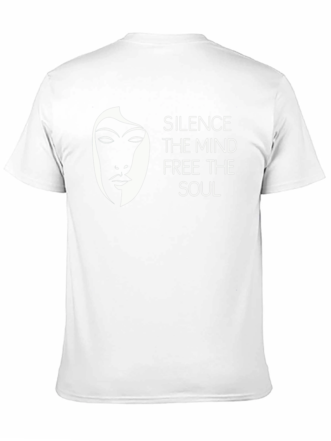 Silence Mind Free Soul T-Shirt - Black