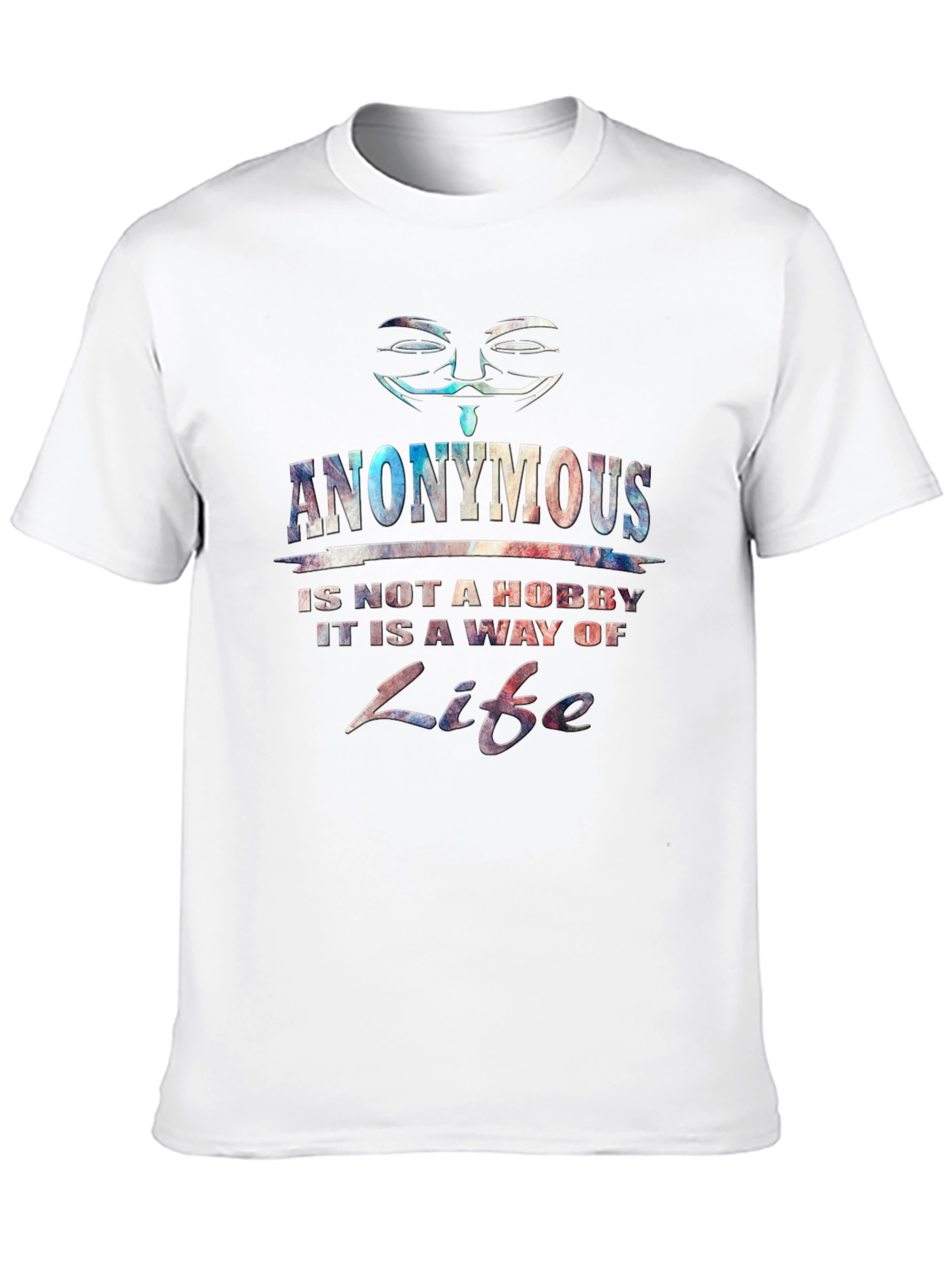 Anonymous Way Of Life Graphic T-Shirt