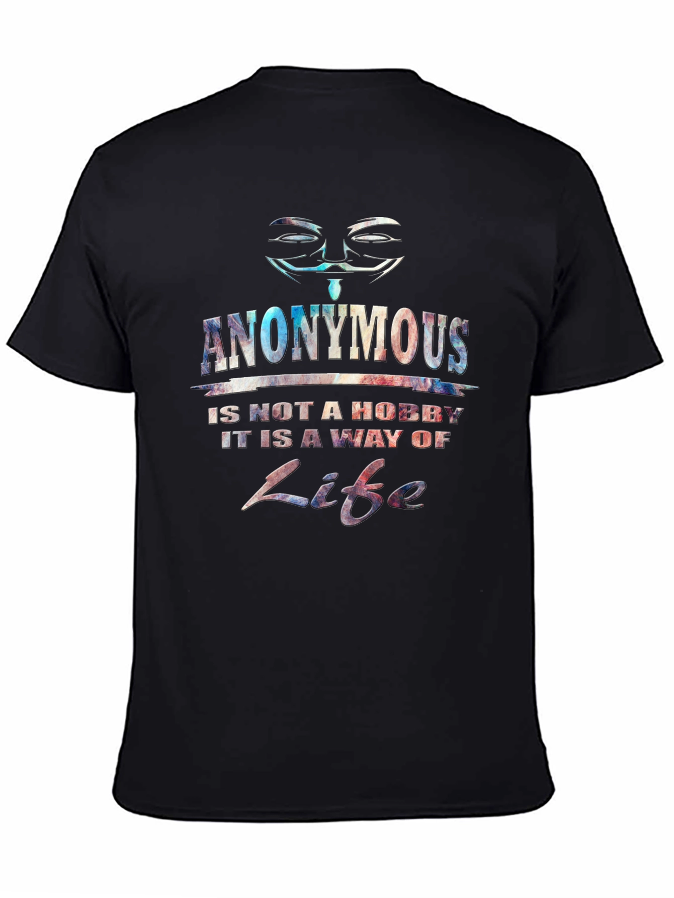 Anonymous Way Of Life Graphic T-Shirt
