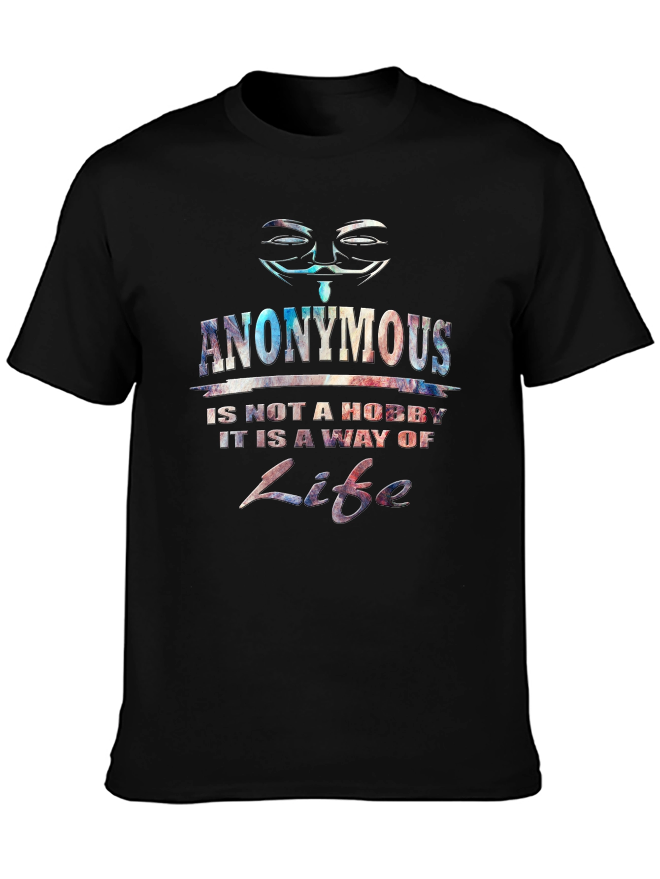 Anonymous Way Of Life Graphic T-Shirt
