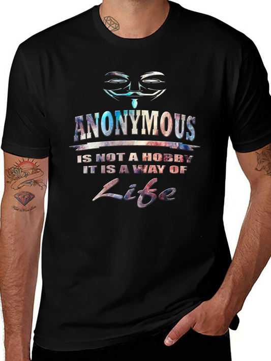 Anonymous Way Of Life Graphic T-Shirt