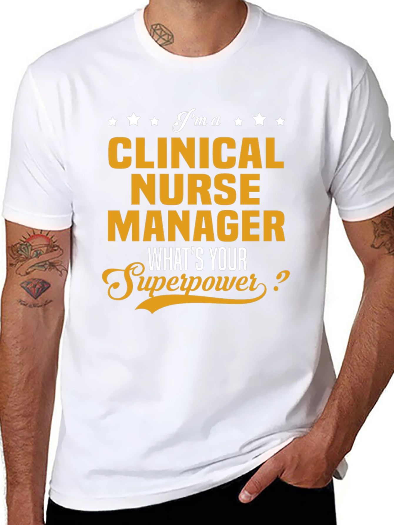 Clinical Nurse Manager Superpower T-Shirt