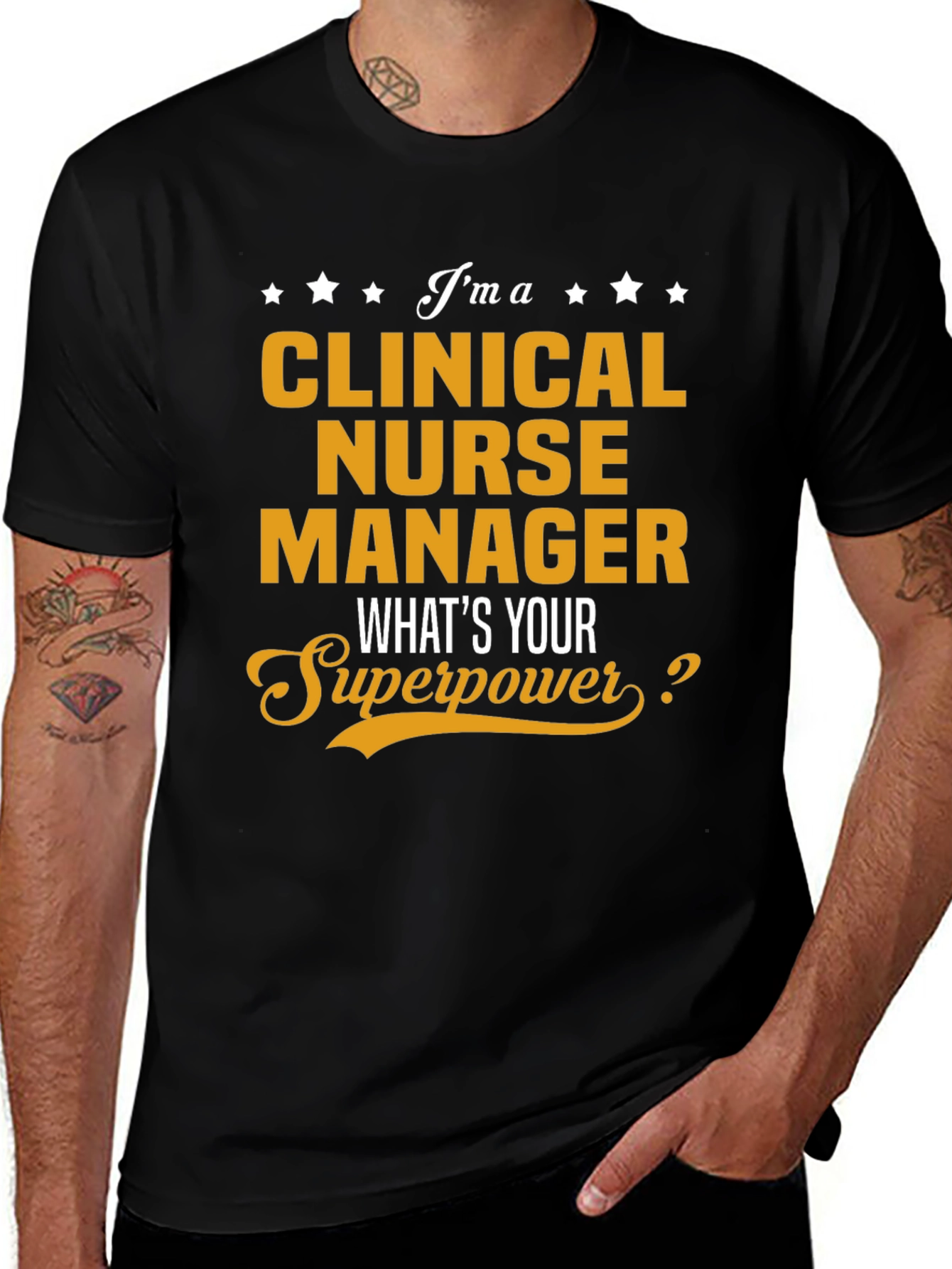 Clinical Nurse Manager Superpower T-Shirt