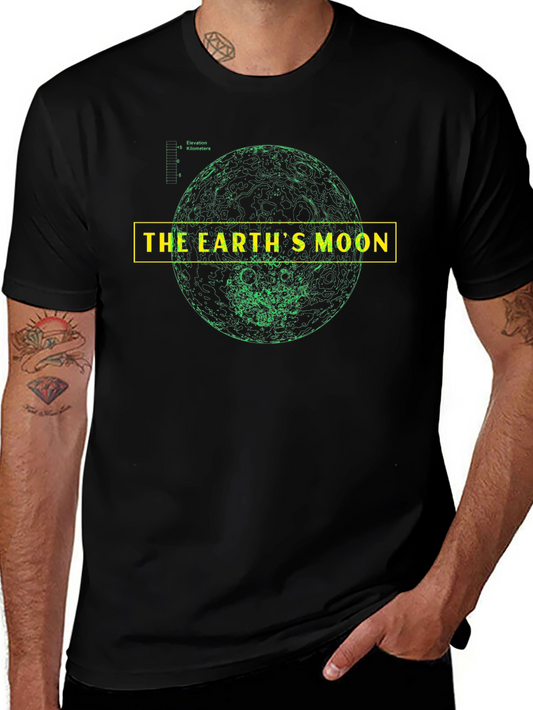 Earths Moon Graphic T-Shirt
