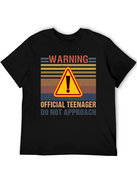 Warning Official Teenager T-Shirt - Do Not Approach