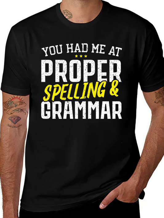 Funny Grammar & Spelling T-Shirt