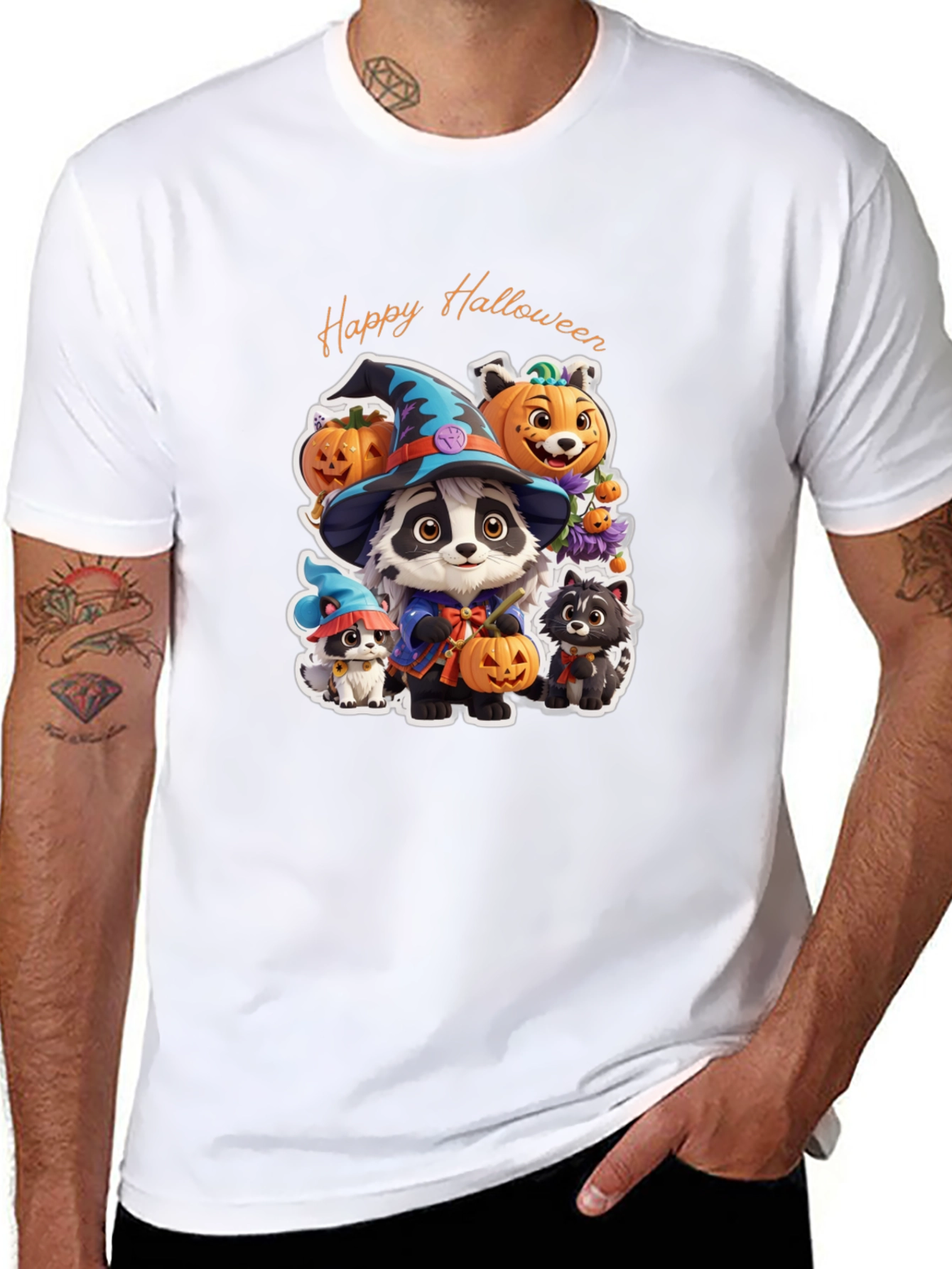 Happy Halloween Animal T-Shirt