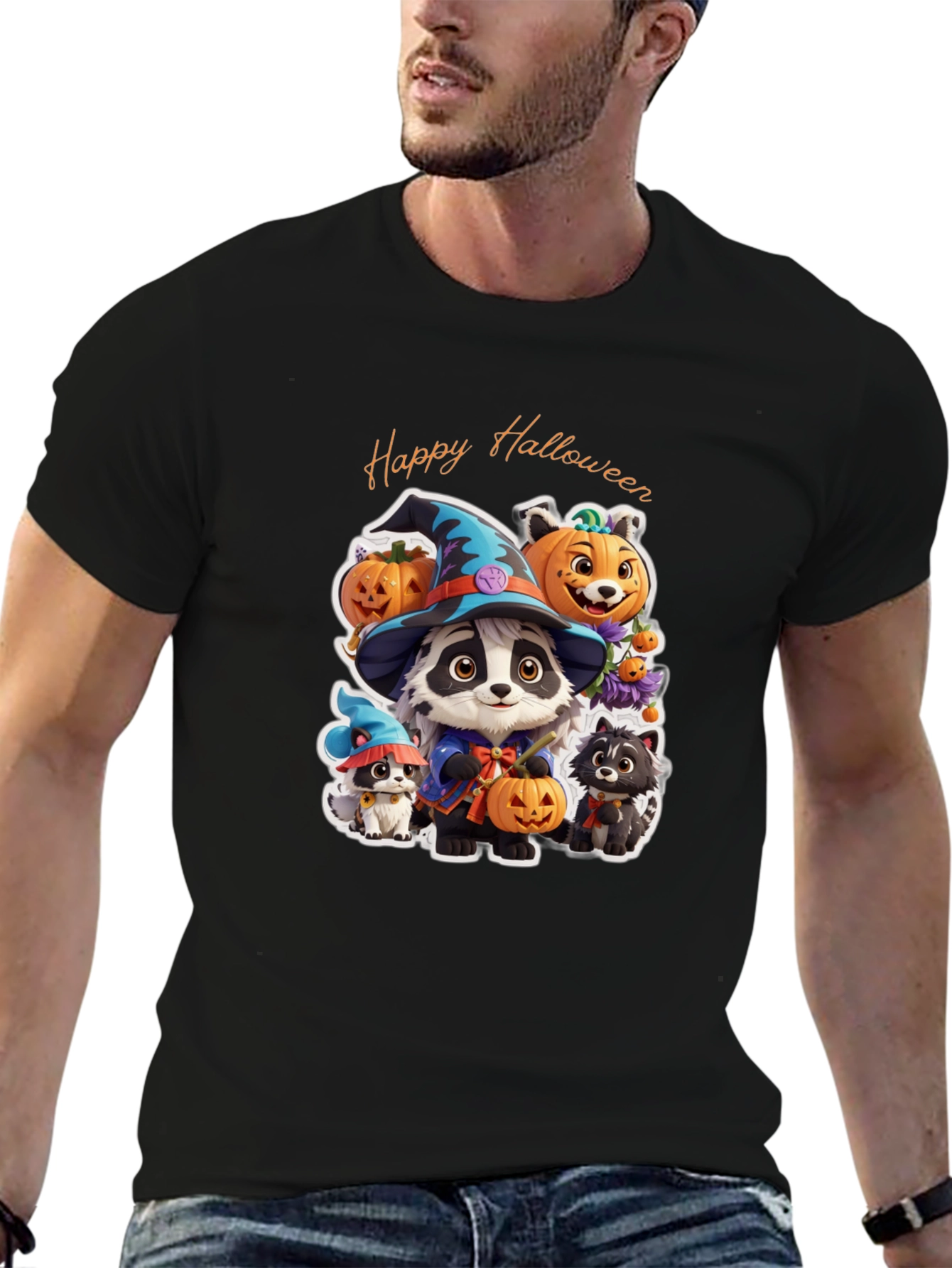 Happy Halloween Animal T-Shirt