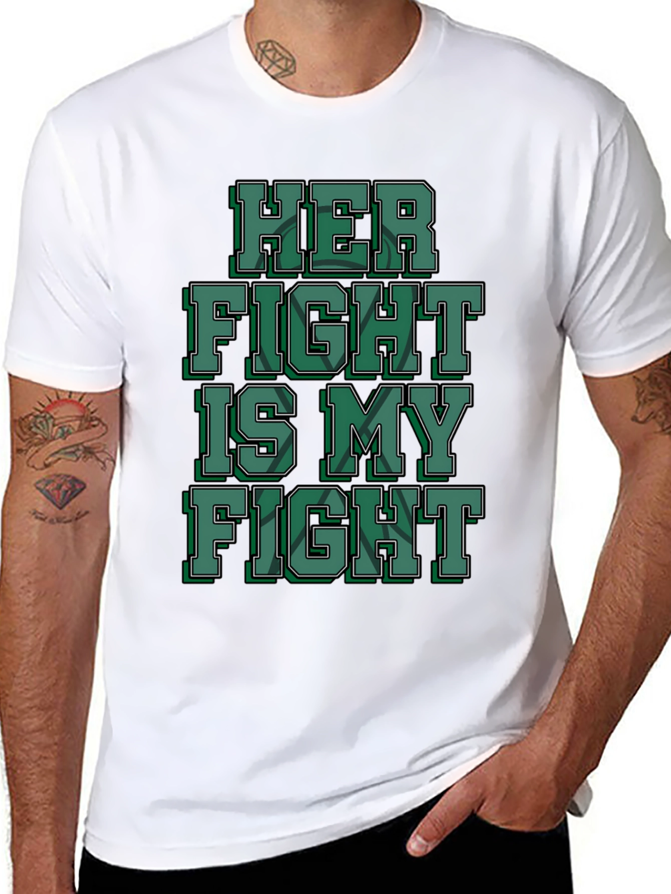 Her Fight Is My Fight Graphic T-Shirt
