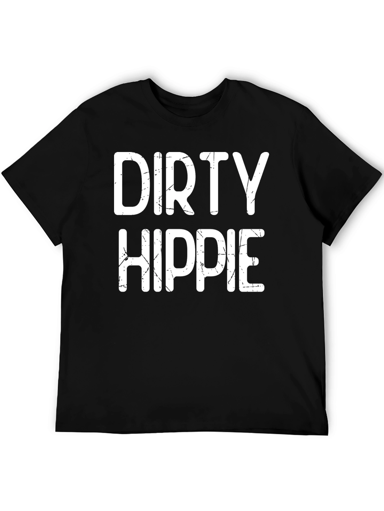 Dirty Hippie Graphic T-Shirt - Black