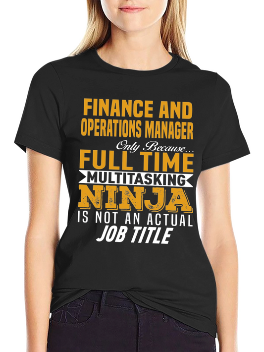 Finance Operations Manager T-Shirt