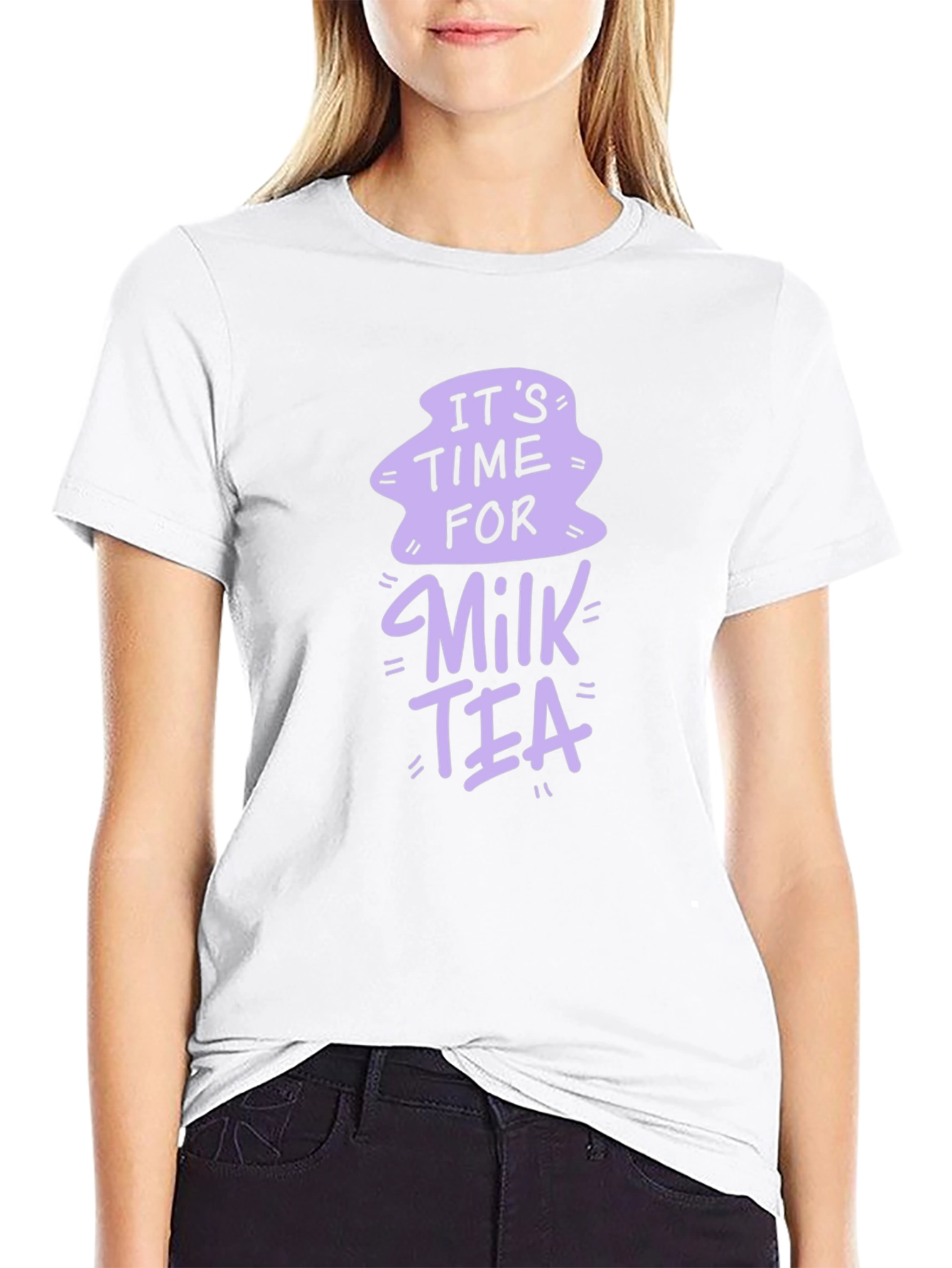 Its Time for Milk Tea Graphic T-Shirt