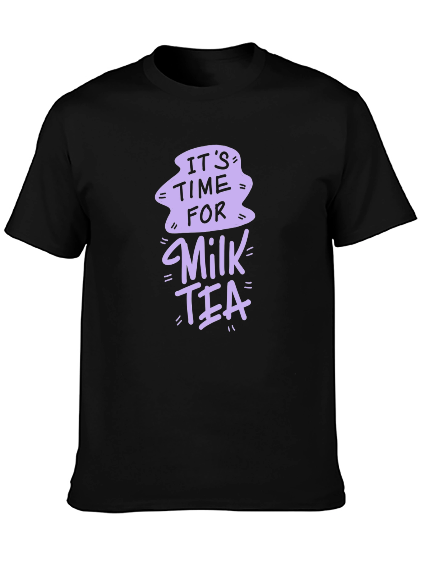 Its Time for Milk Tea Graphic T-Shirt