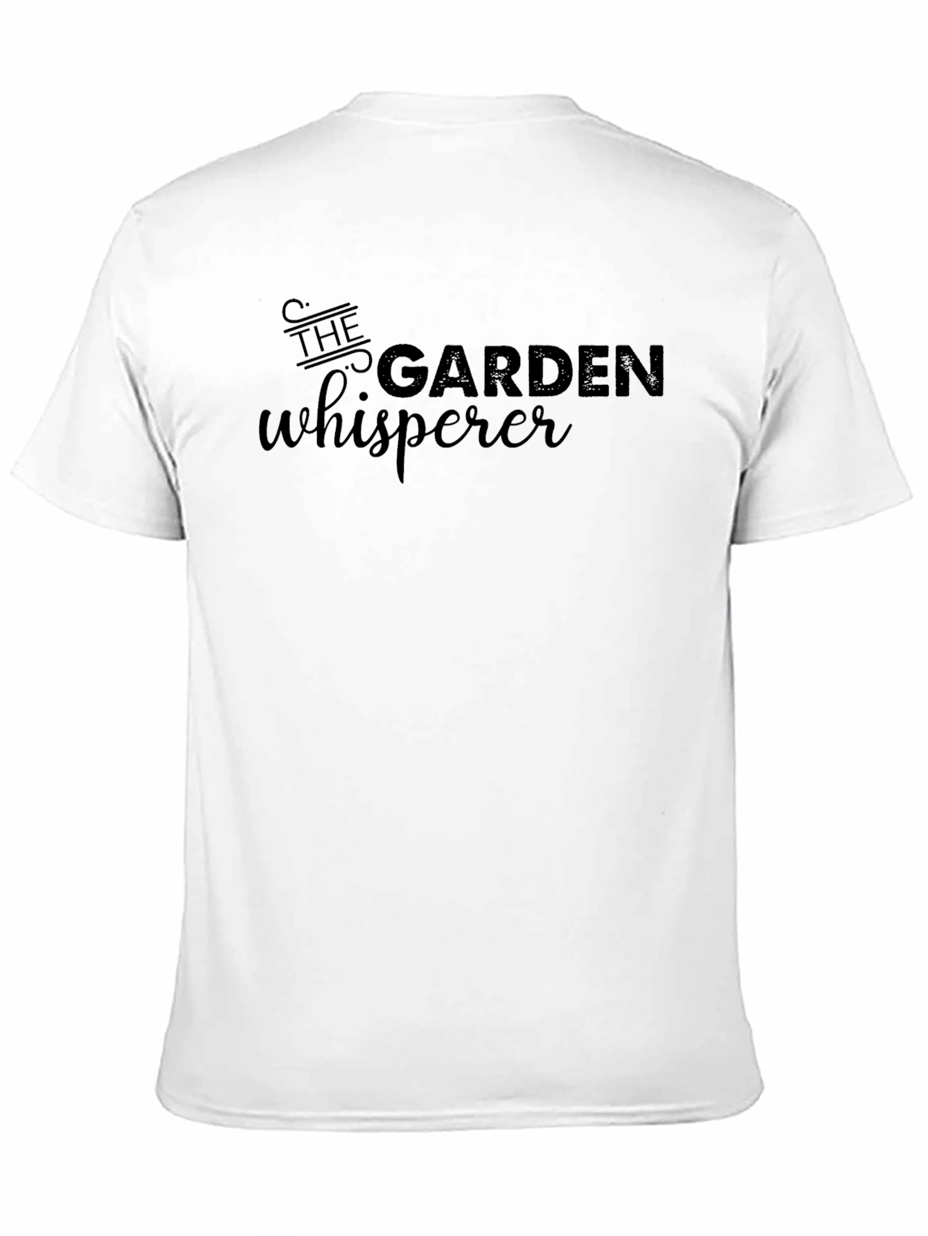 The Garden Whisperer Black T-Shirt