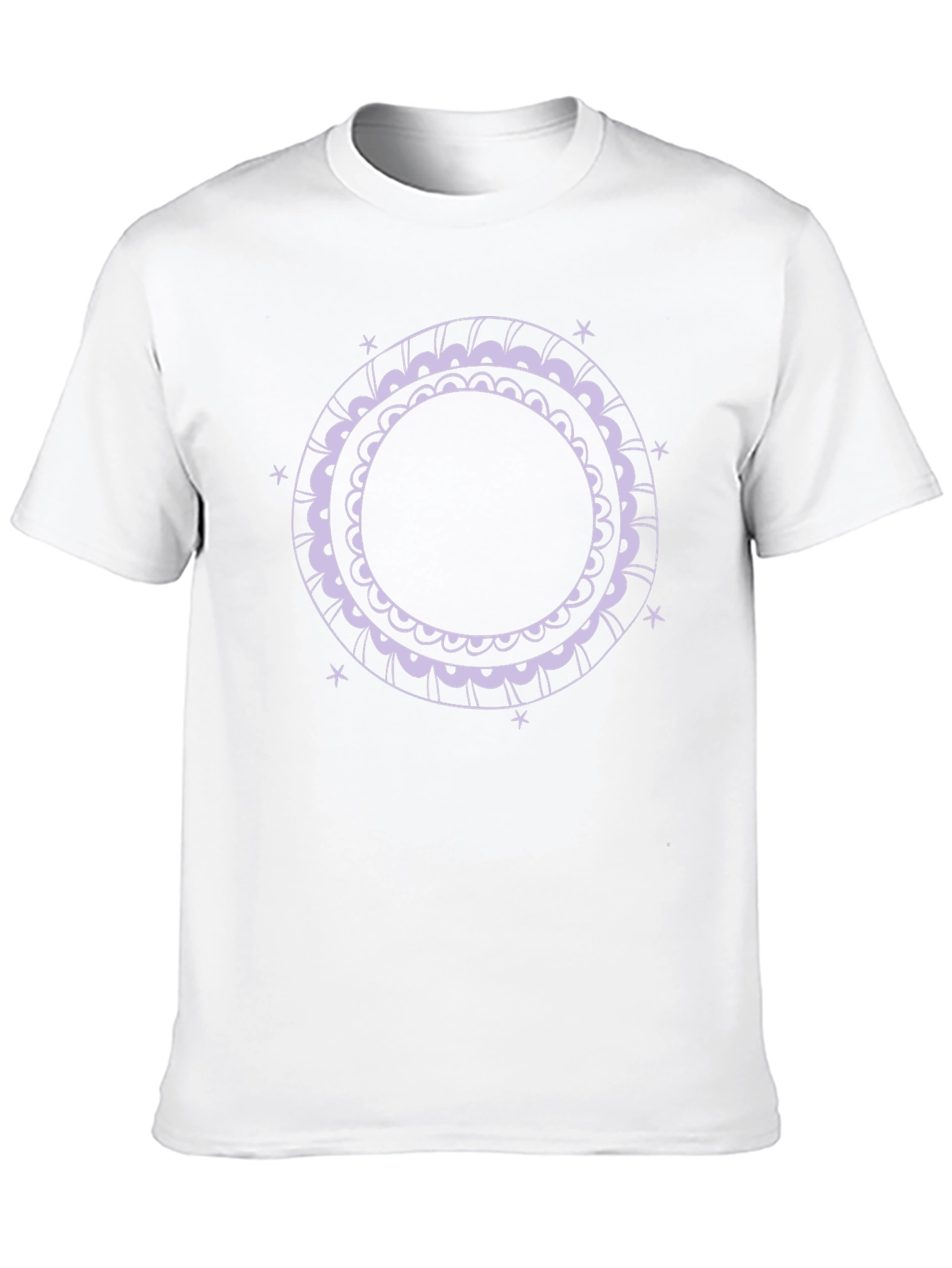 Cosmic Mandala Black T-Shirt