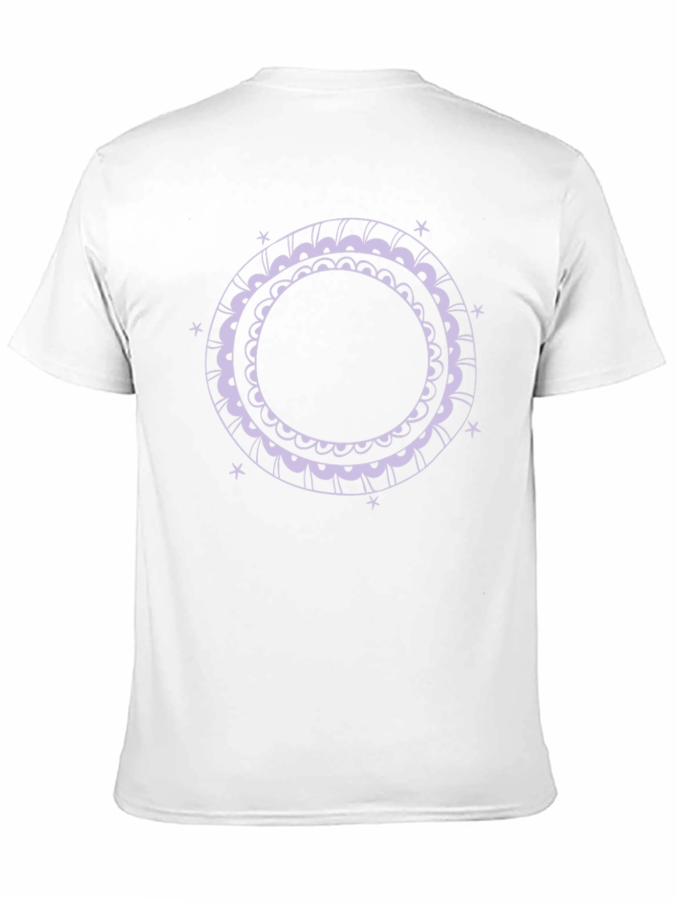 Cosmic Mandala Black T-Shirt