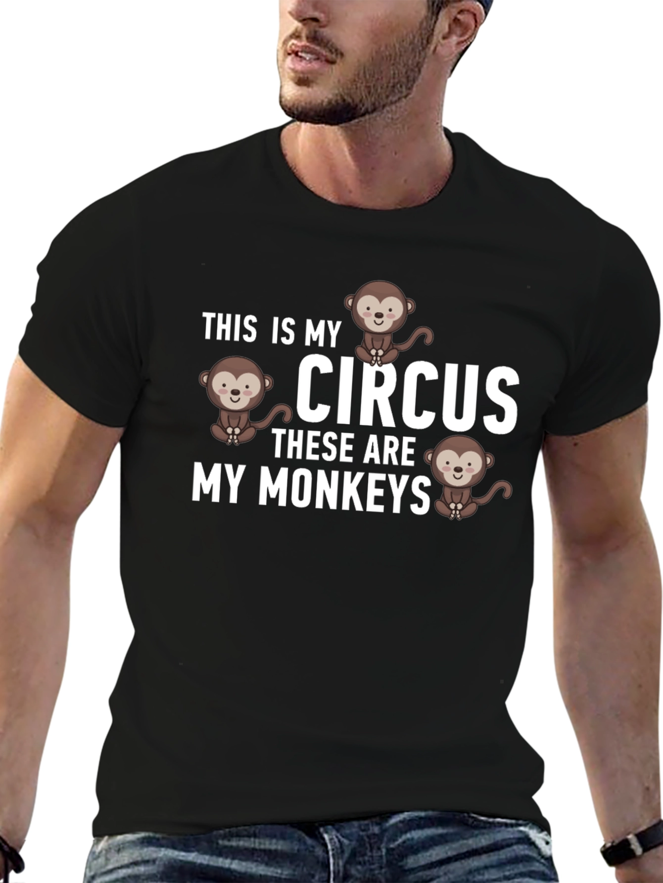 My Circus Monkeys Graphic T-Shirt