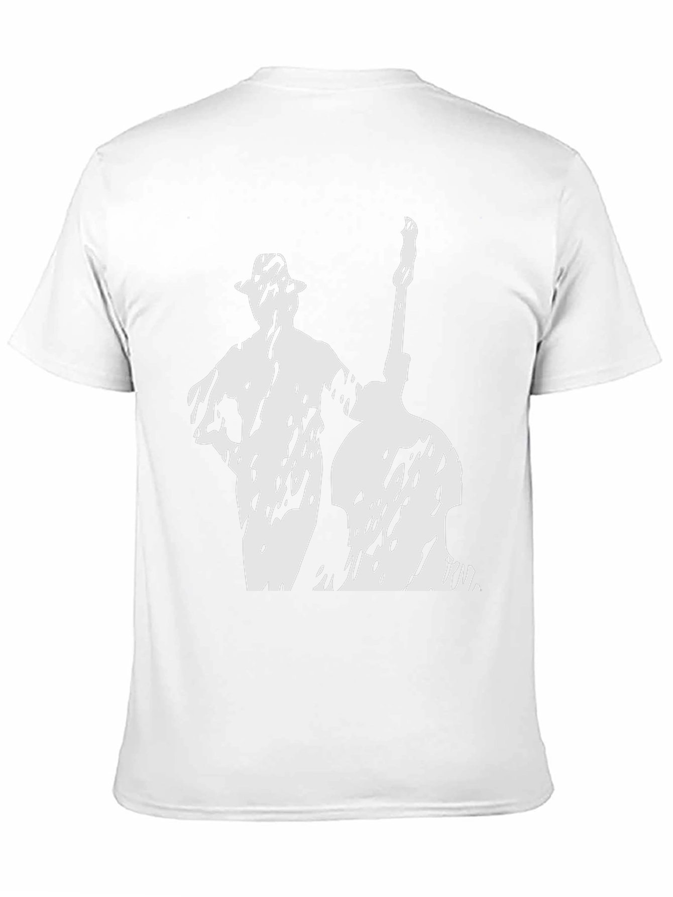 Jazz Musician Graphic T-Shirt - Black