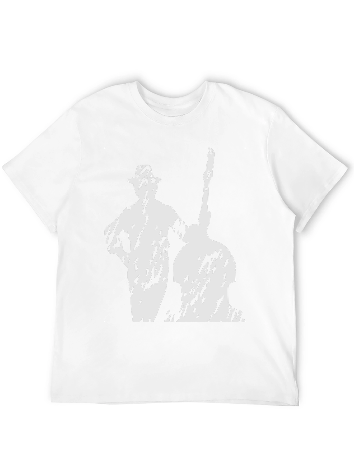 Jazz Musician Graphic T-Shirt - Black