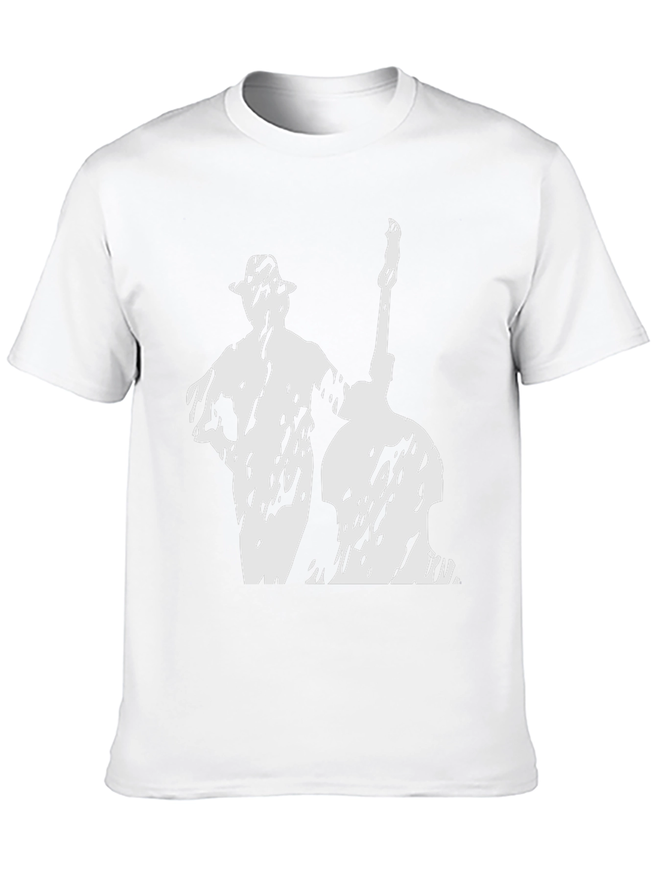 Jazz Musician Graphic T-Shirt - Black