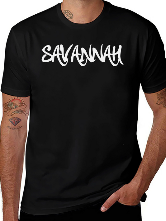 Savannah Graphic Tee - Classic Black T-Shirt