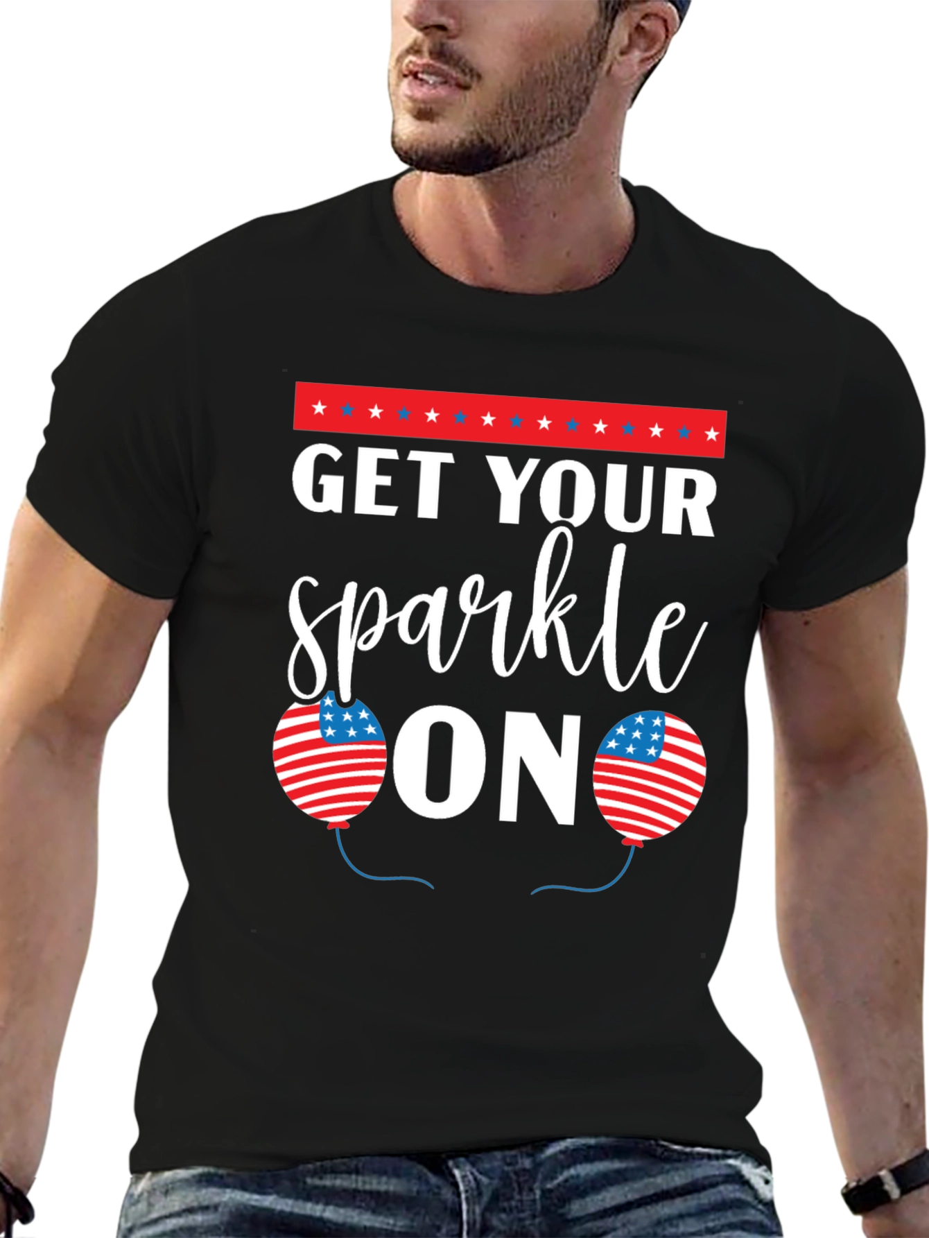 Get Your Sparkle On Patriotic T-Shirt
