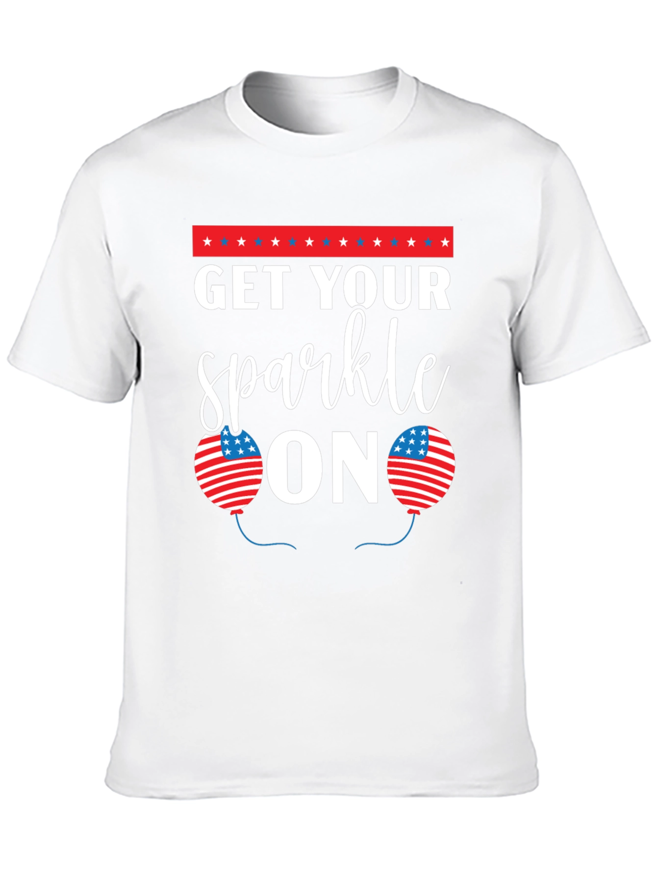 Get Your Sparkle On Patriotic T-Shirt