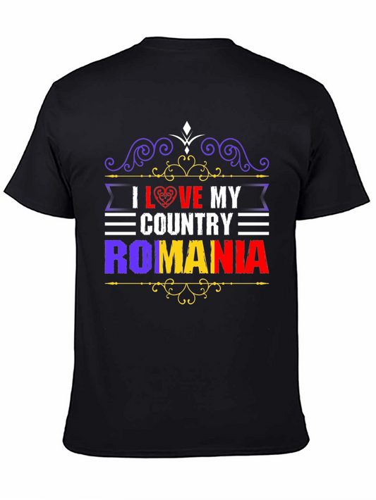 I Love My Country Romania T-Shirt