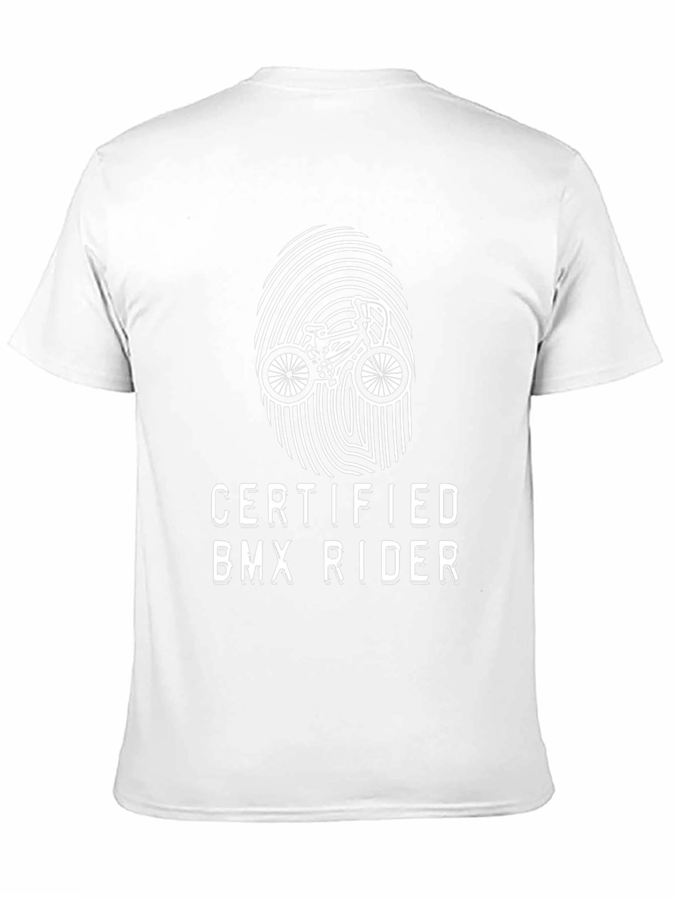Certified BMX Rider Black Graphic T-Shirt