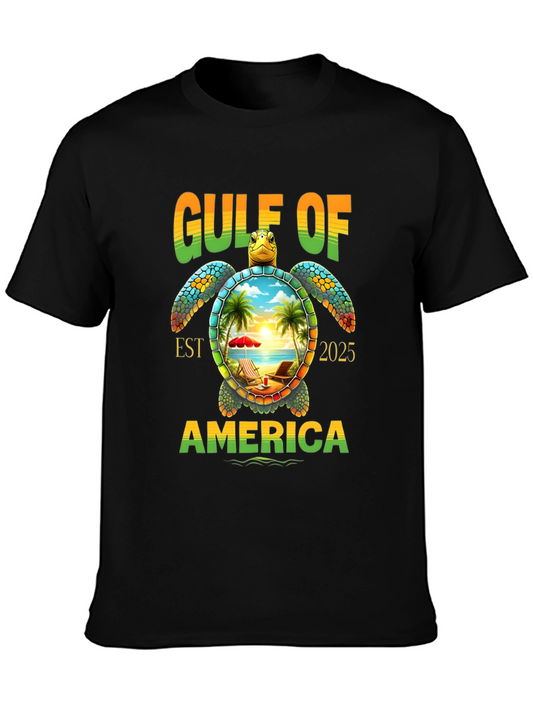 Gulf of America Turtle Graphic Tee