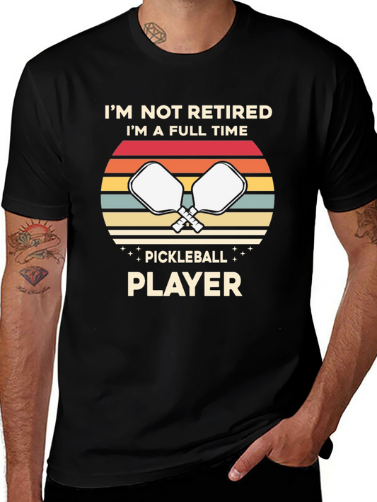 Pickleball Player Graphic Tee