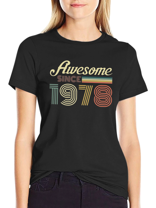 Awesome Since 1978 Graphic T-Shirt